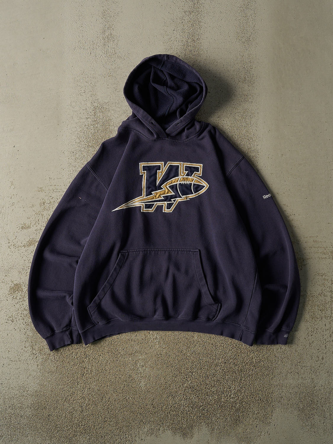 Vintage Y2K Navy Blue Winnipeg Blue Bombers Hoodie (M)