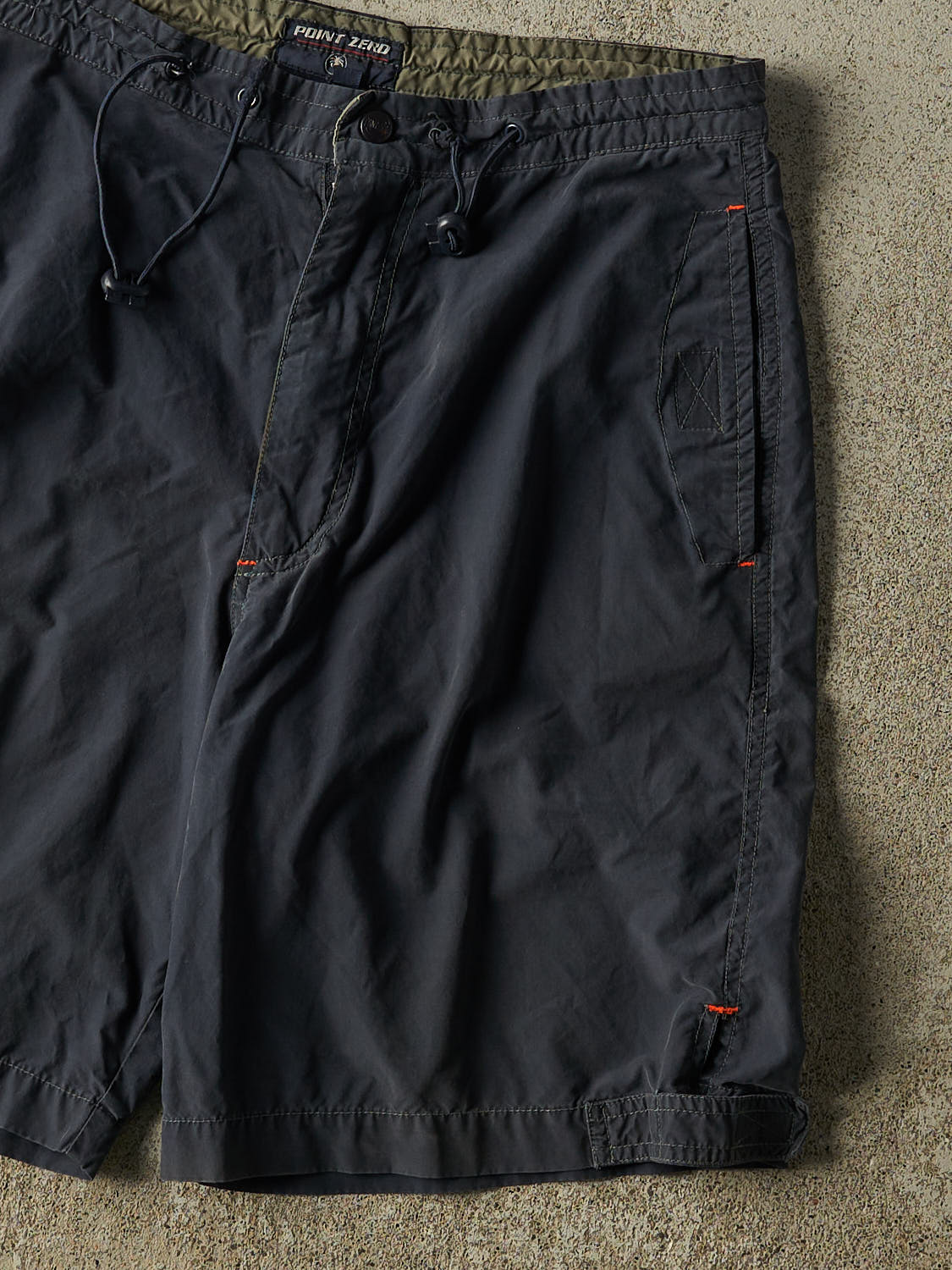Vintage Y2K Navy Blue Point Zero Shorts (32x8)