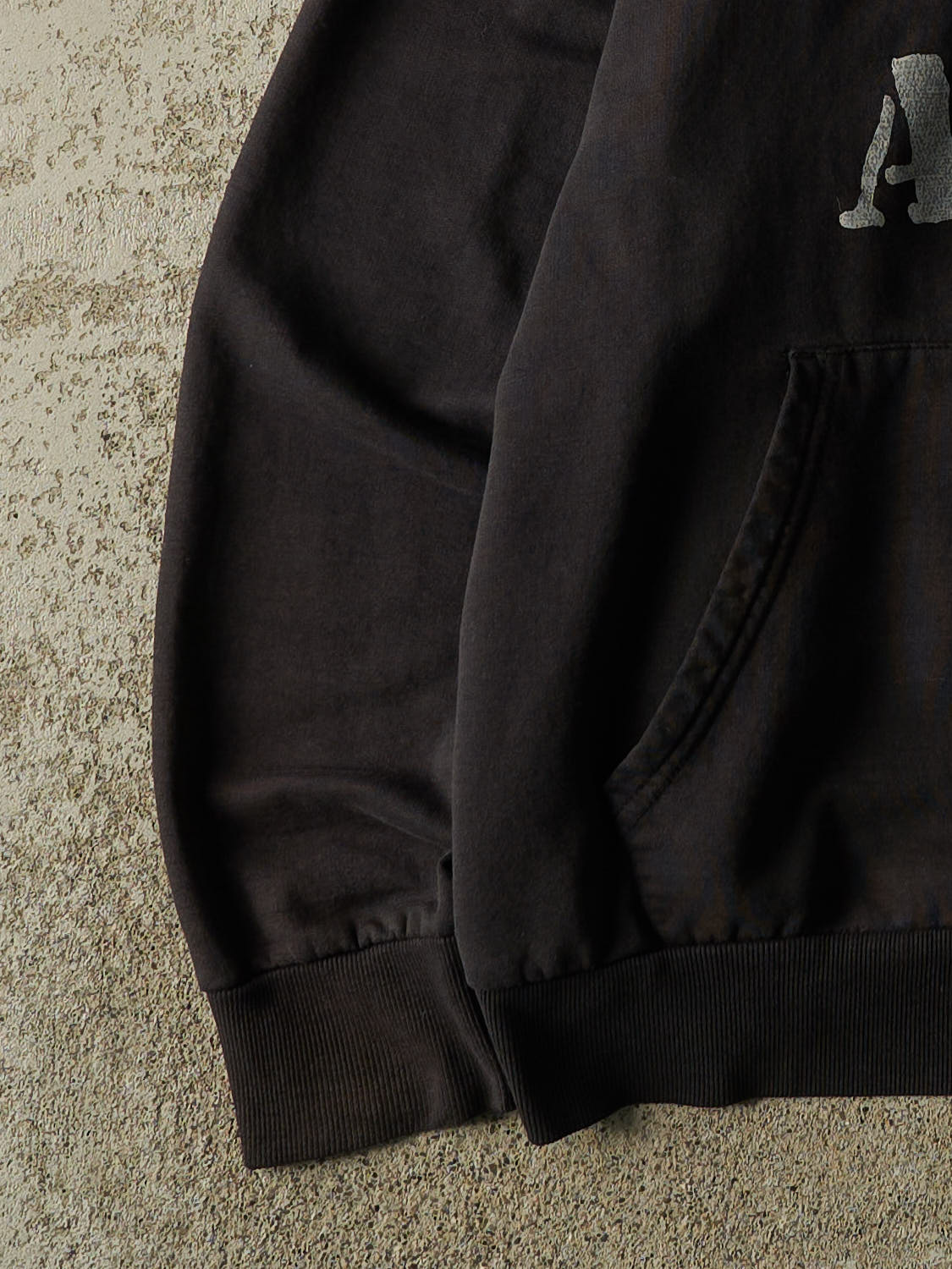 Vintage 90s Black United States Army Zip Up Hoodie (L/XL)