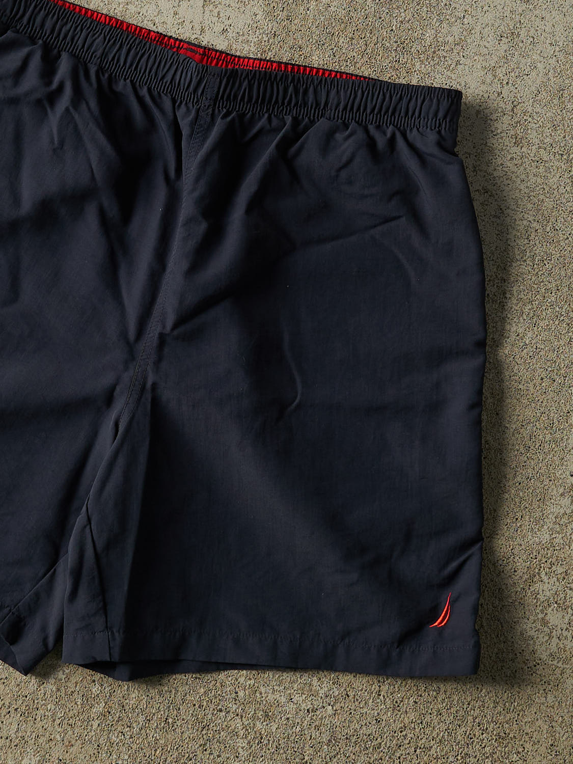 Vintage Y2K Navy Blue Nautica Track Shorts (32x7)