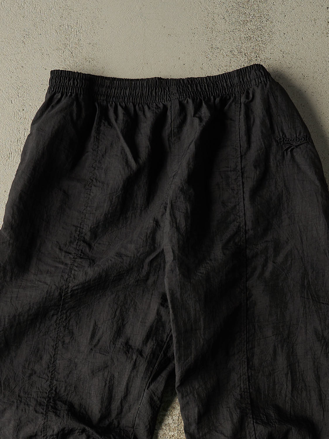 Vintage 90s Black Reebok Track Pants (32x31.5)