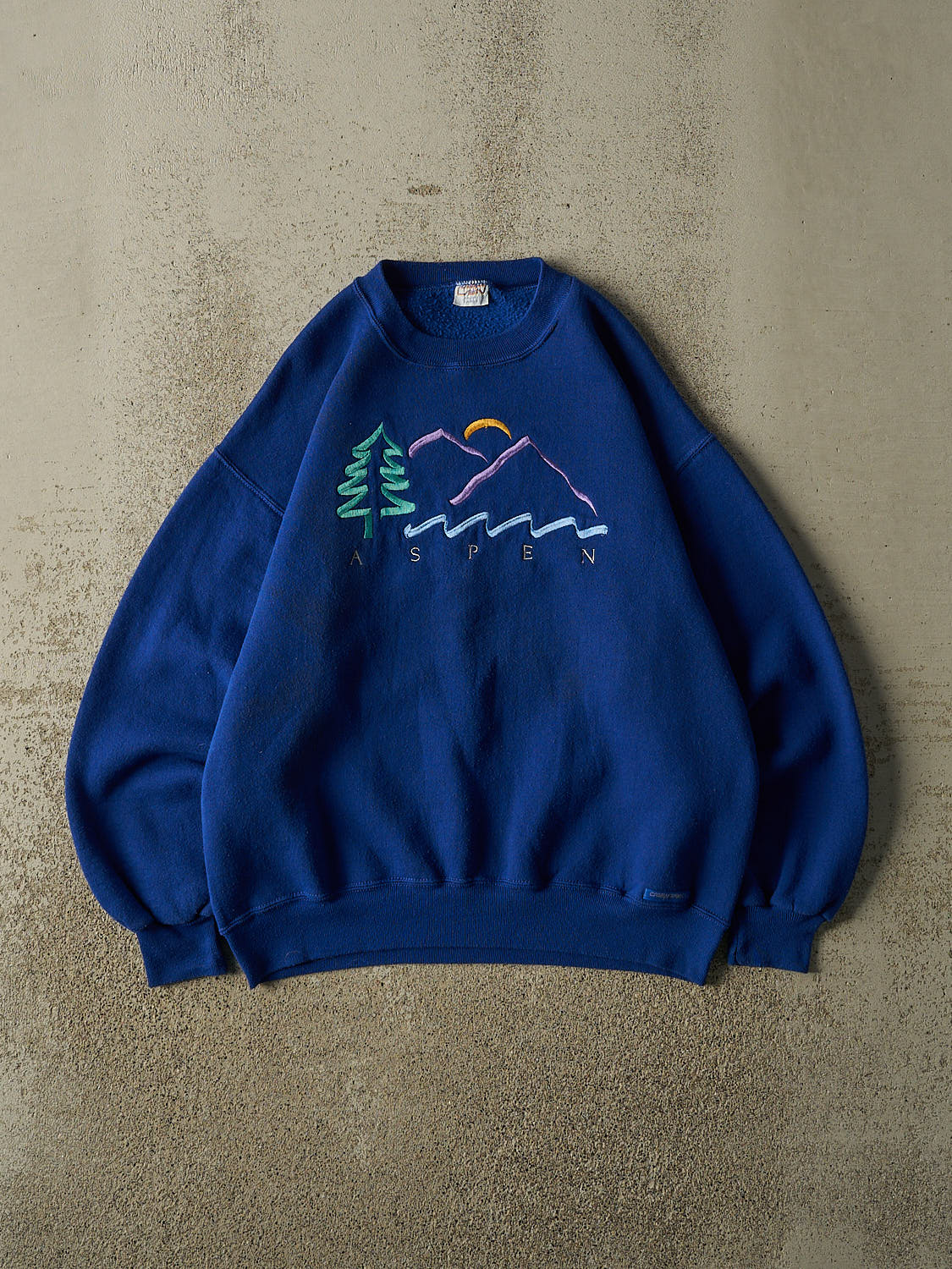 Vintage 80s Blue Aspen Crewneck (S/M)