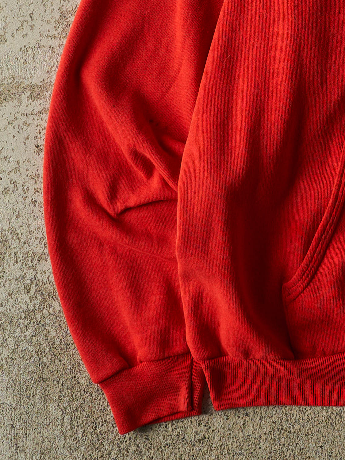 Vintage 80s RARE Red UPS Next Day Air Hoodie (L/XL)
