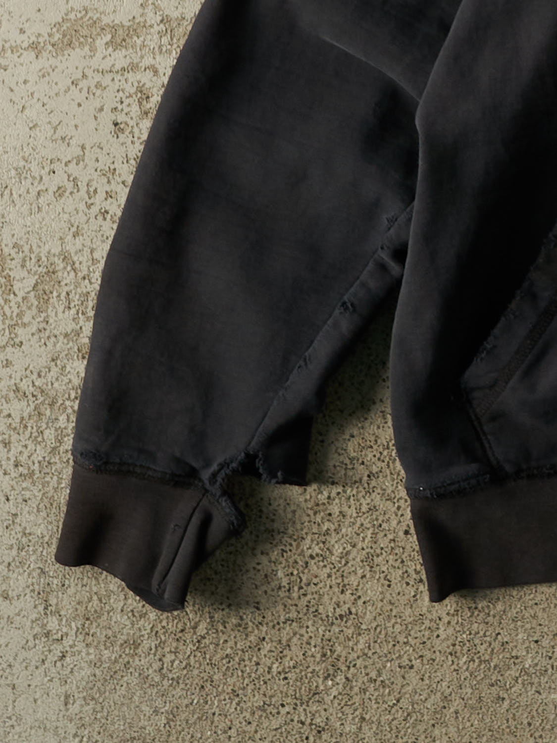 Vintage Y2K Faded Black Browning Embroidered Hoodie (S/M)