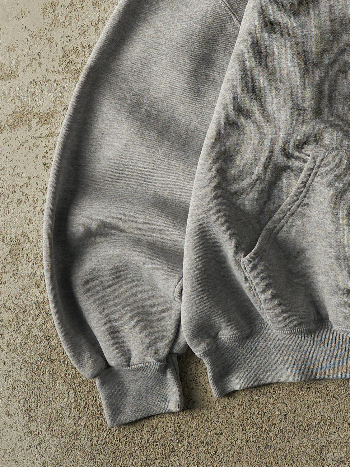Vintage 90s Grey Russell Athletics Blank Hoodie (M/L)