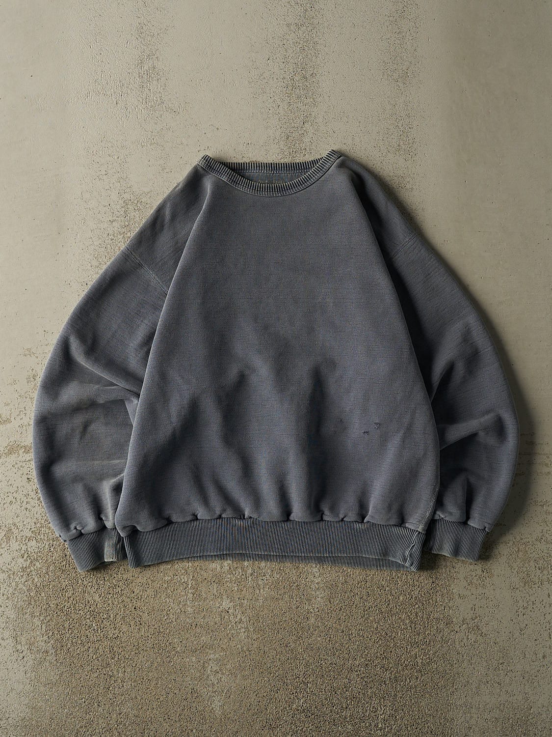 Vintage Y2K Washed Blue Wind River Blank Crewneck (L/XL)