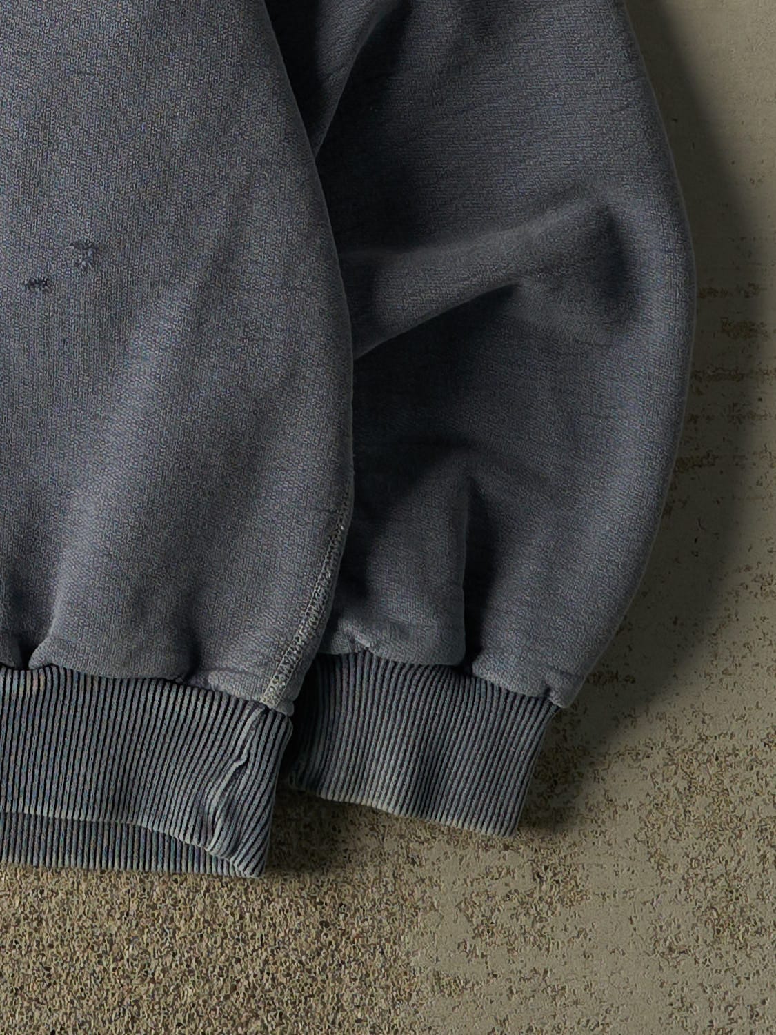 Vintage Y2K Washed Blue Wind River Blank Crewneck (L/XL)