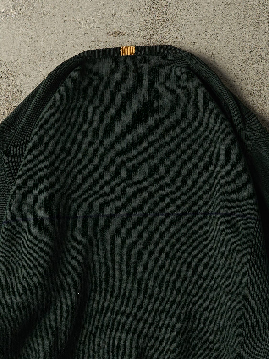 Vintage Y2K Green Nautica Embroidered Knit (XL)