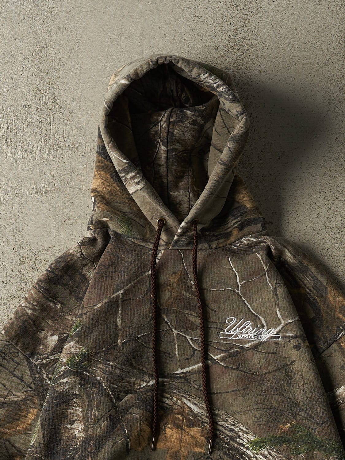 Vintage Y2K Camo Russell Athletic x Realtree Embroidered Hoodie (L/XL)