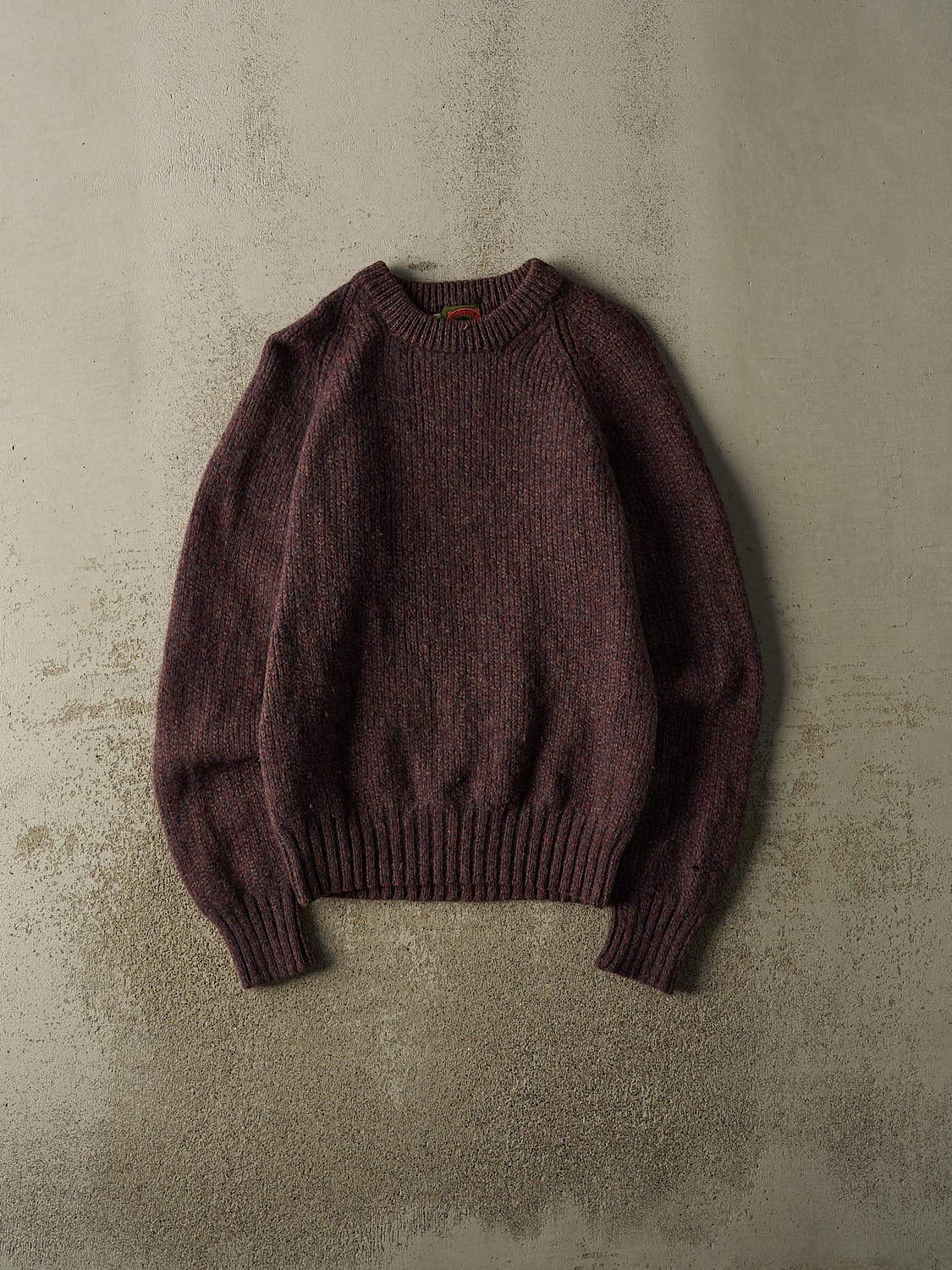 Vintage 90s Burgundy Knit (S/M)