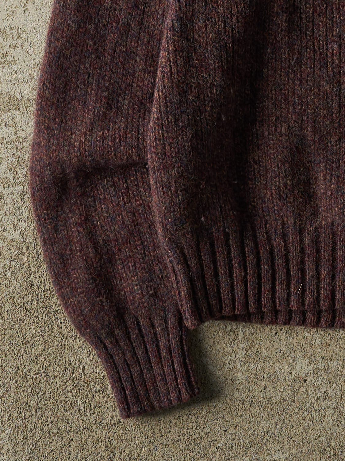 Vintage 90s Burgundy Knit (S/M)