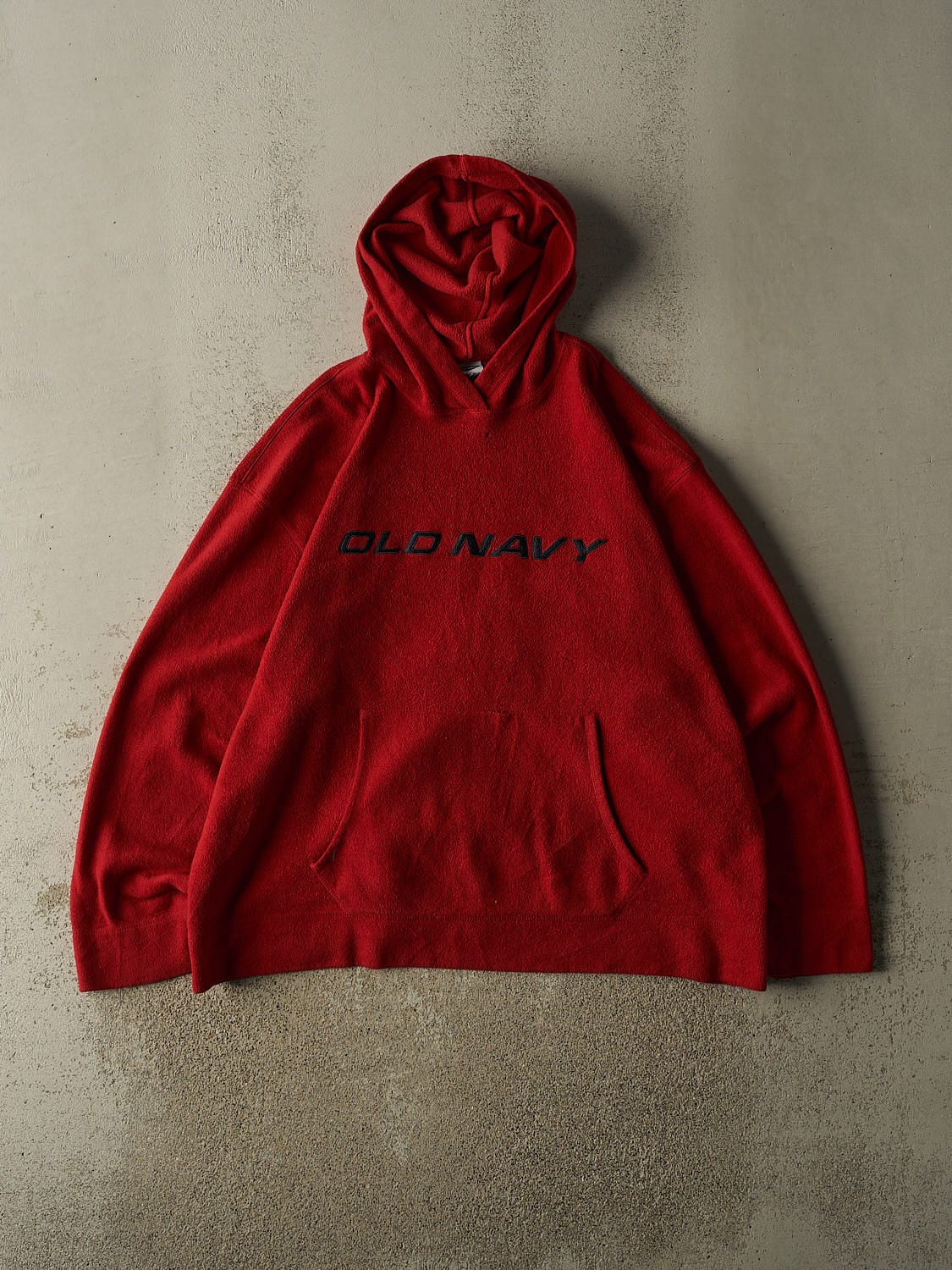 Vintage Y2K Red Old Navy Fleece Hoodie (XL/XXL)