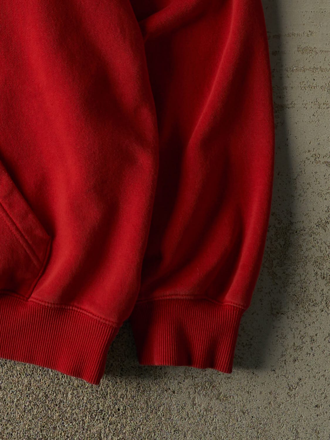 Vintage 90s Red Adidas Embroidered Hoodie (XL/XXL)