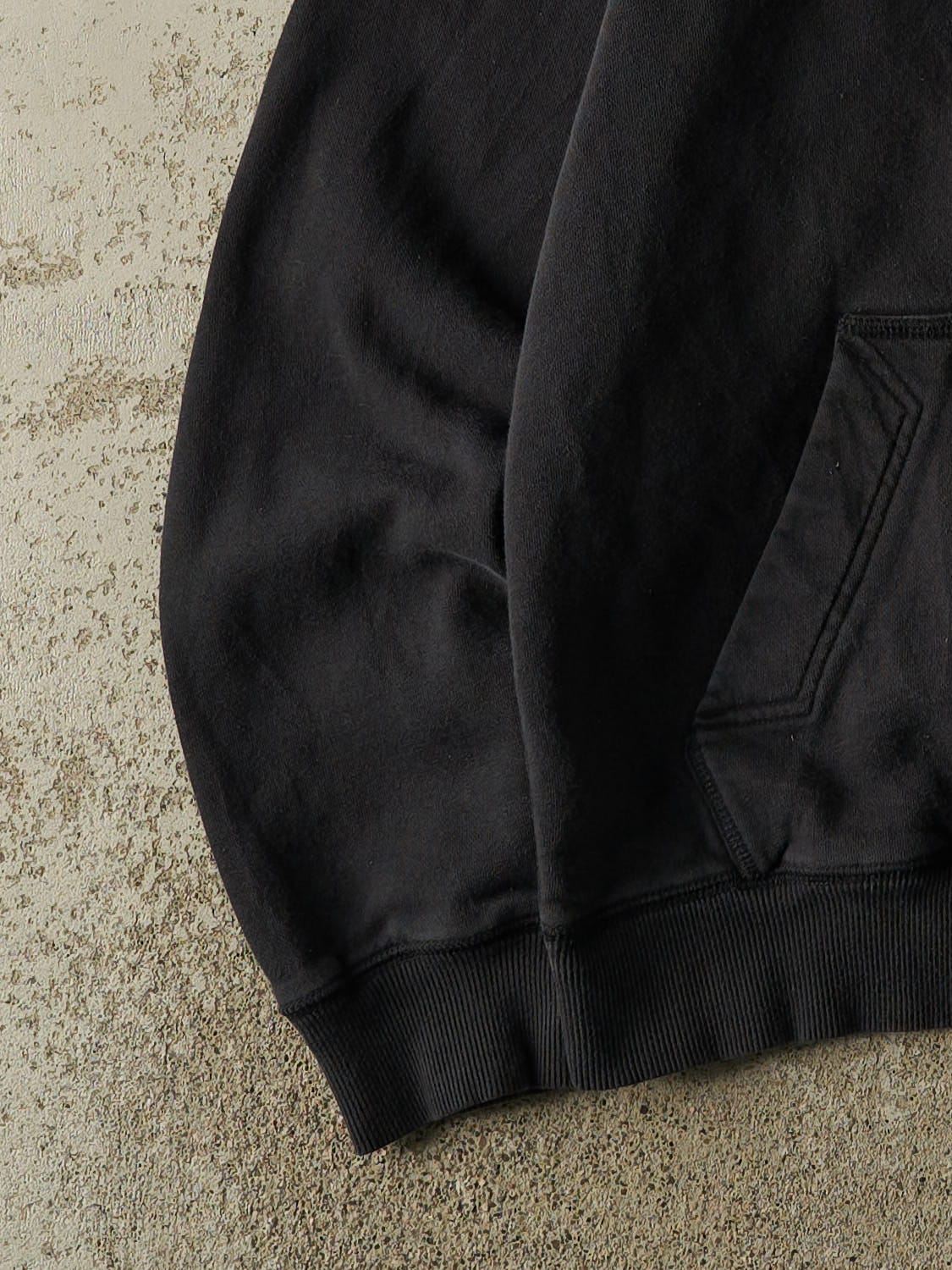 Vintage Y2K Black Nike Embroidered Swoosh Hoodie (M/L)