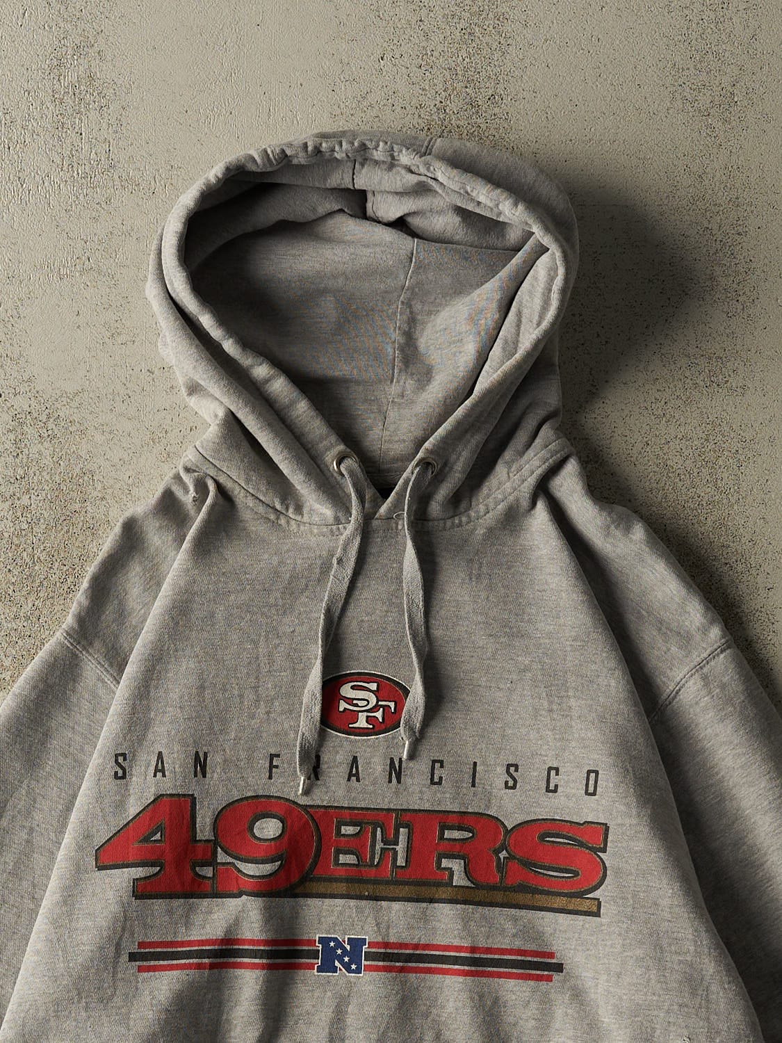 Vintage Y2K Grey San Francisco 49ers Hoodie (XL/XXL)