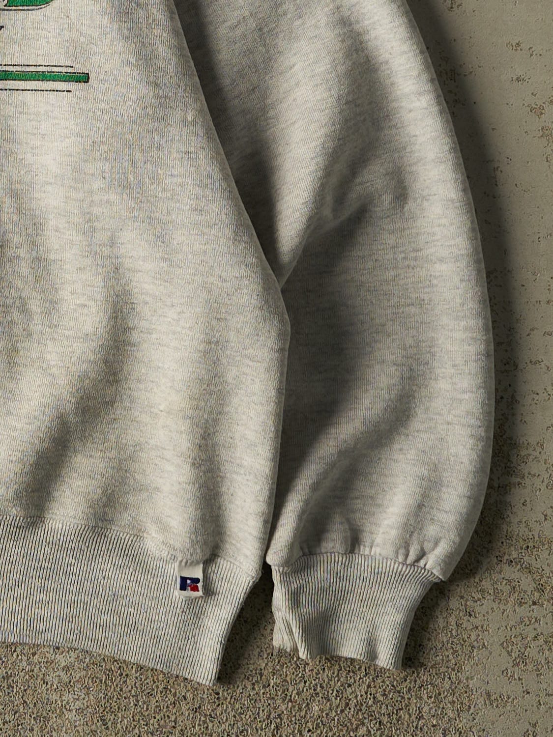 Vintage 90s Heather Grey Russell Athletic Cleveland State University Crewneck (M)