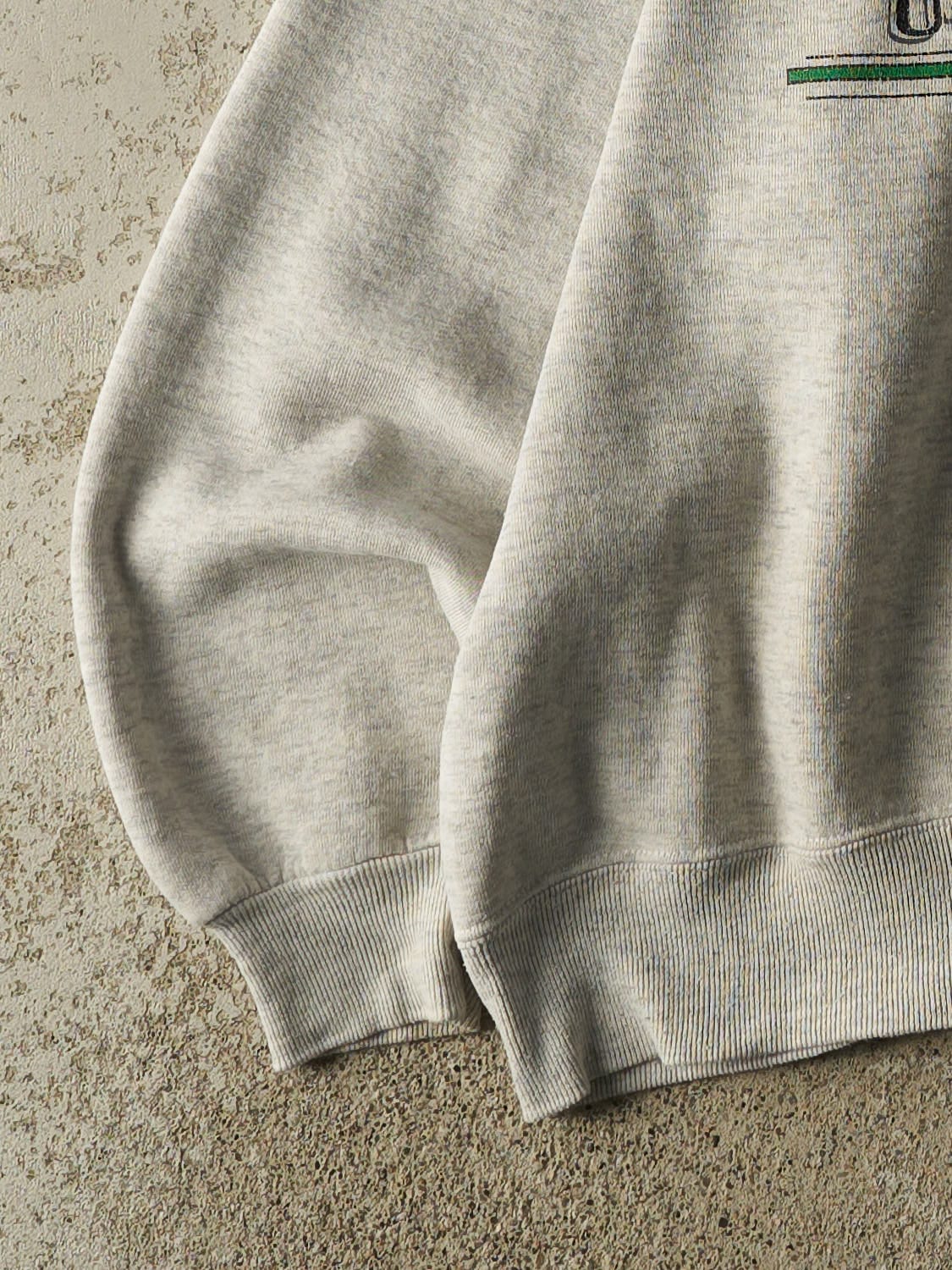 Vintage 90s Heather Grey Russell Athletic Cleveland State University Crewneck (M)
