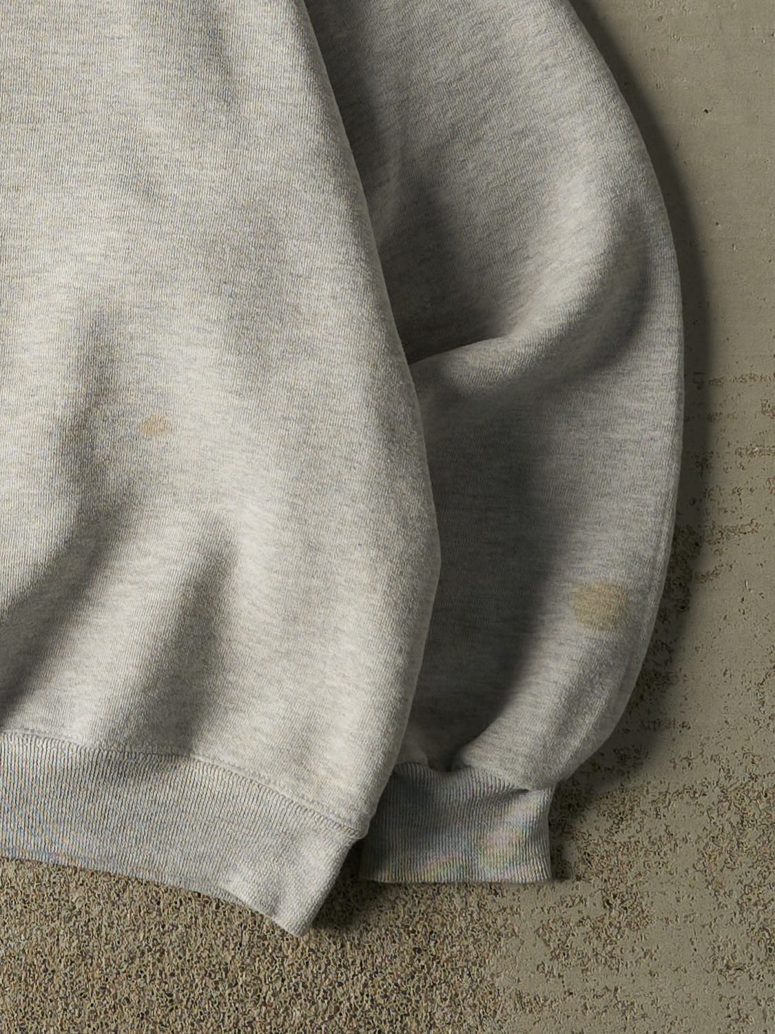 Vintage Y2K Heather Grey Belmont Hill Crewneck (L/XL)
