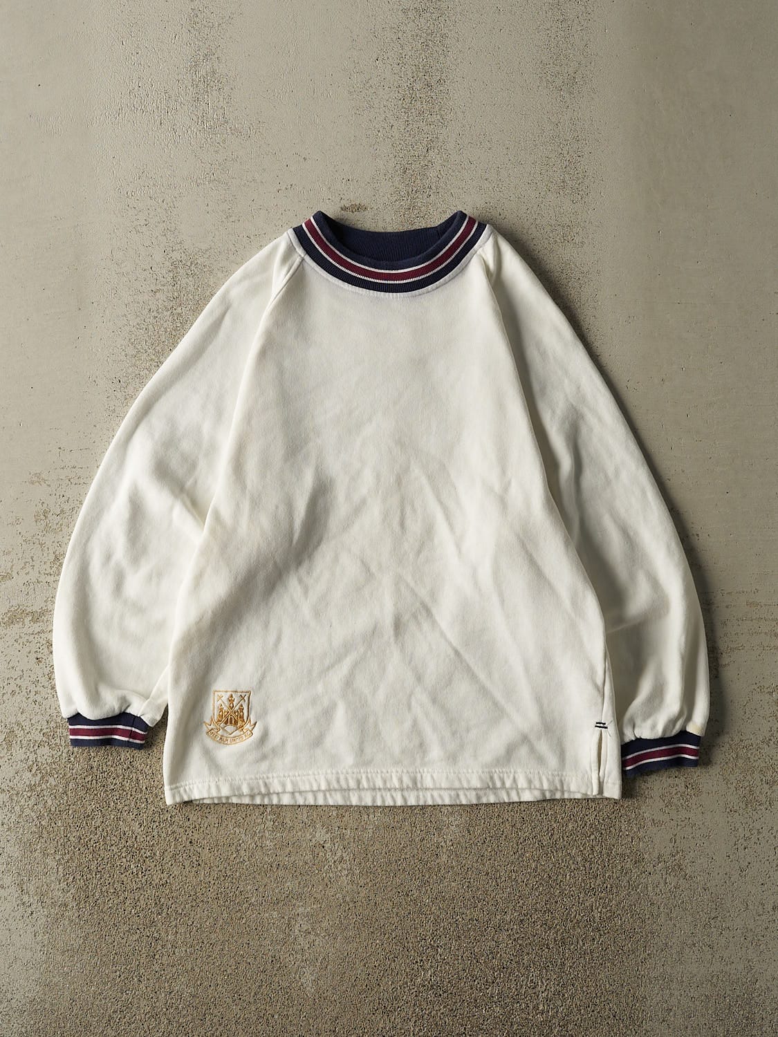 Vintage 90s White Pony Crewneck (S/M)