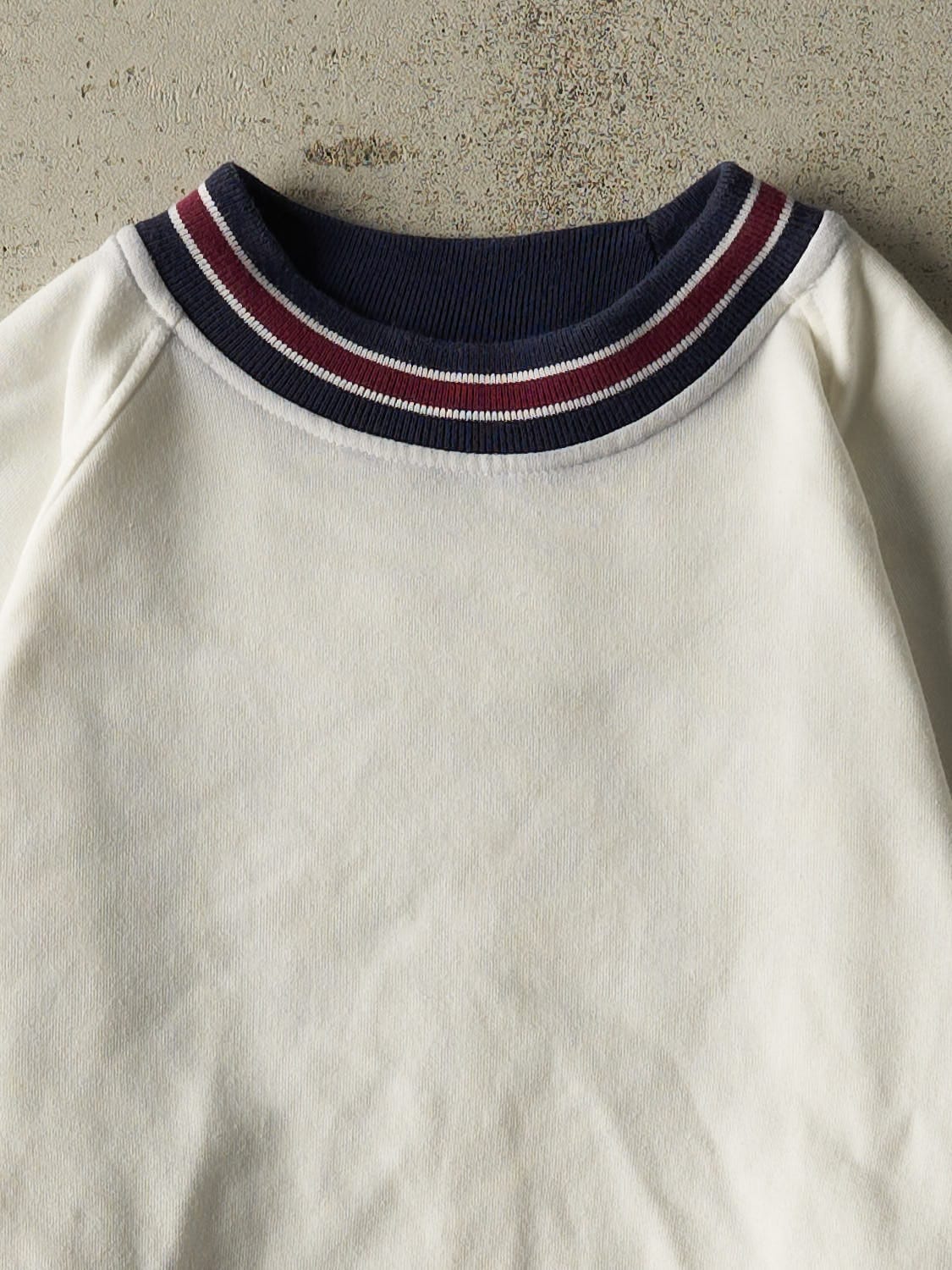 Vintage 90s White Pony Crewneck (S/M)