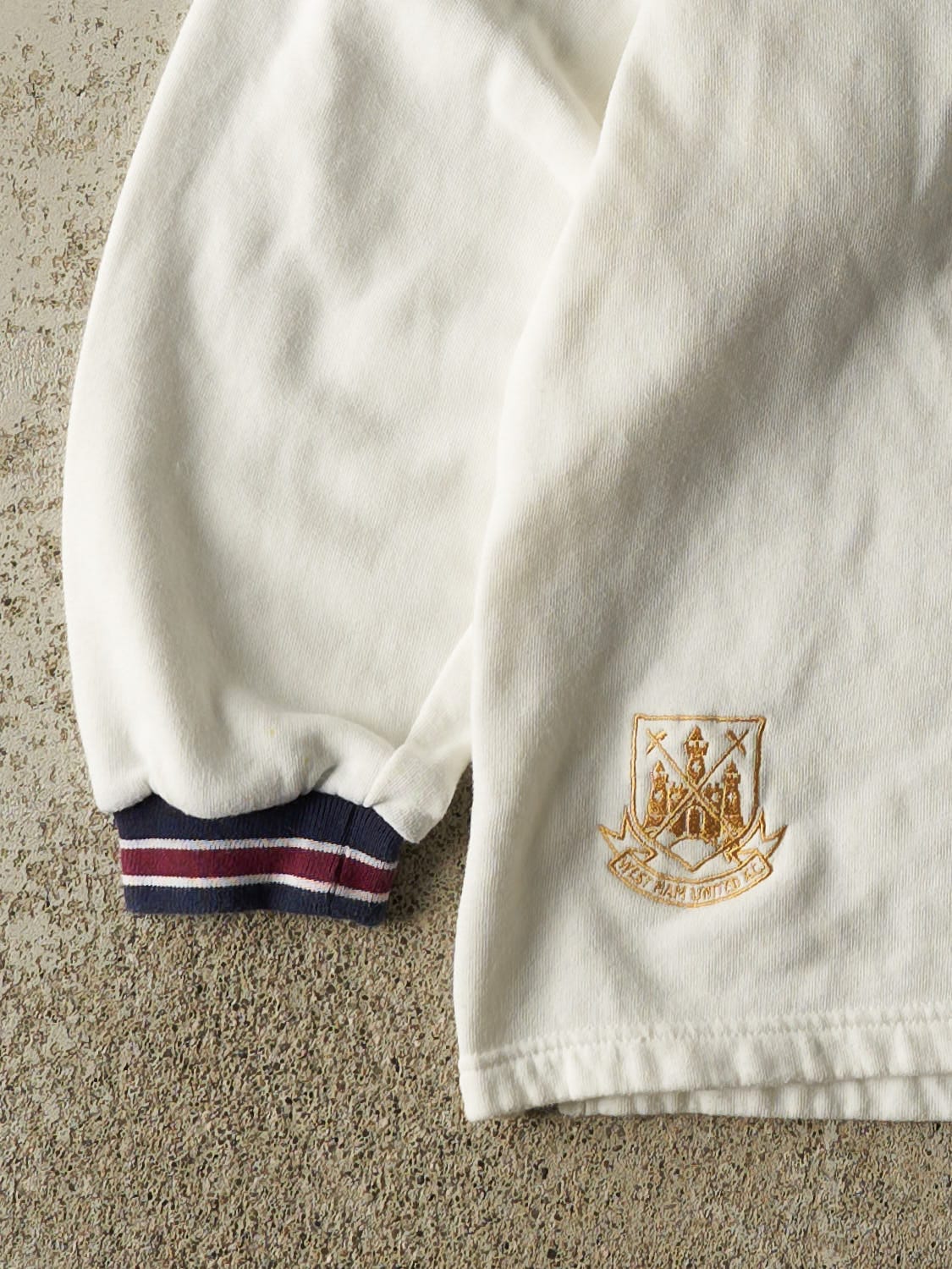 Vintage 90s White Pony Crewneck (S/M)