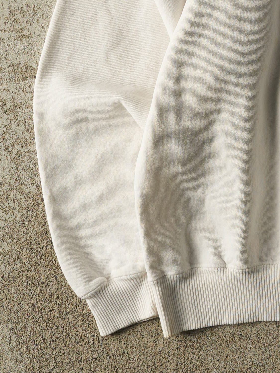 Vintage 90s White Body Glove Embroidered Crewneck (L/XL)