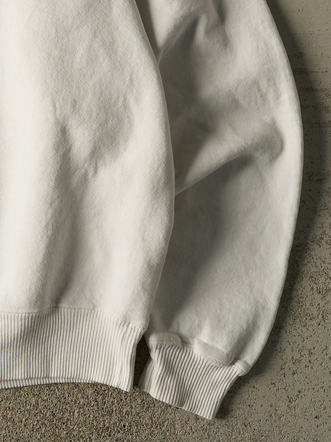 Vintage 90s White Body Glove Embroidered Crewneck (L/XL)