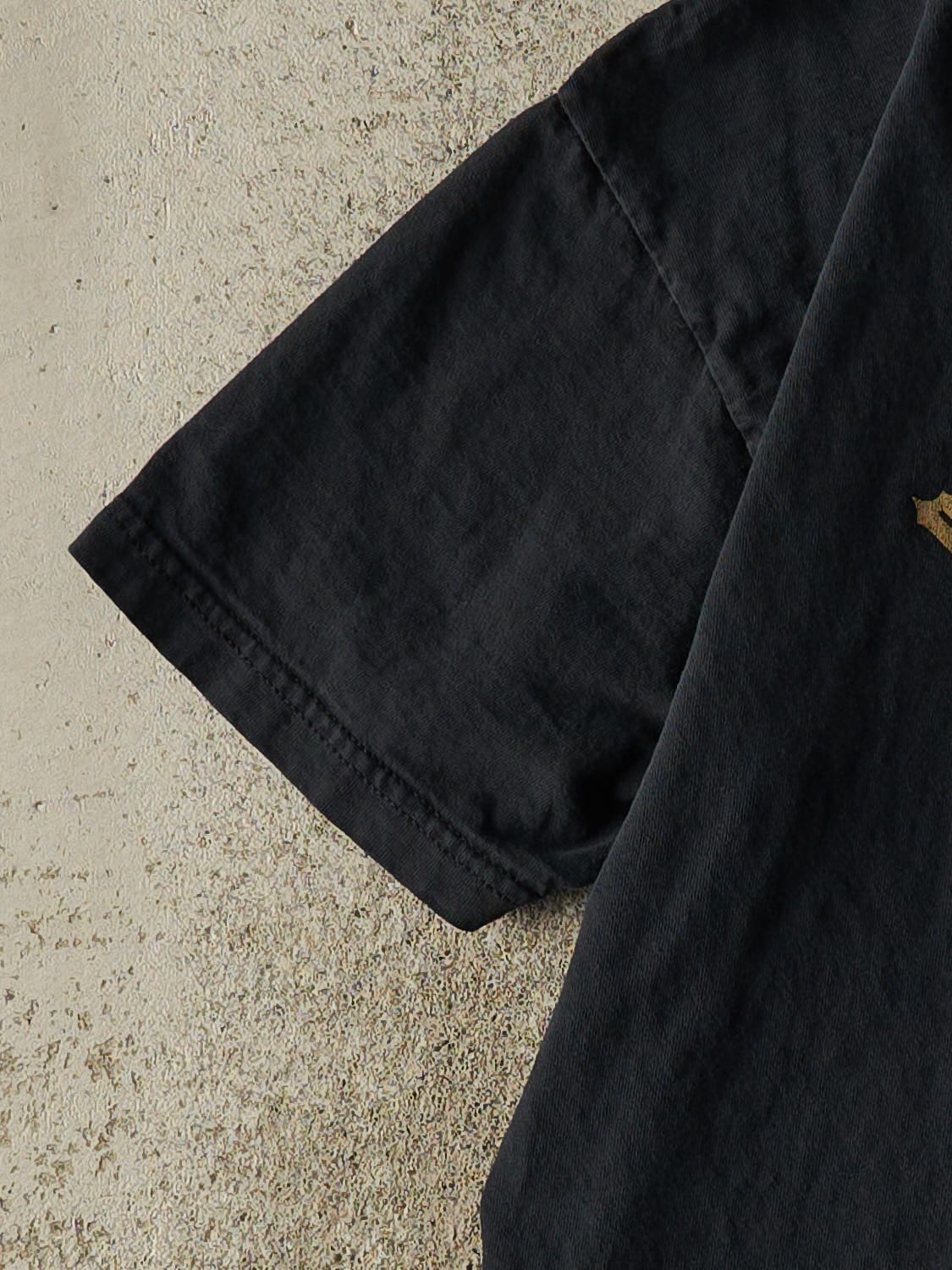 Vintage Y2K Faded Black Revelstoke Canada Tee (M)