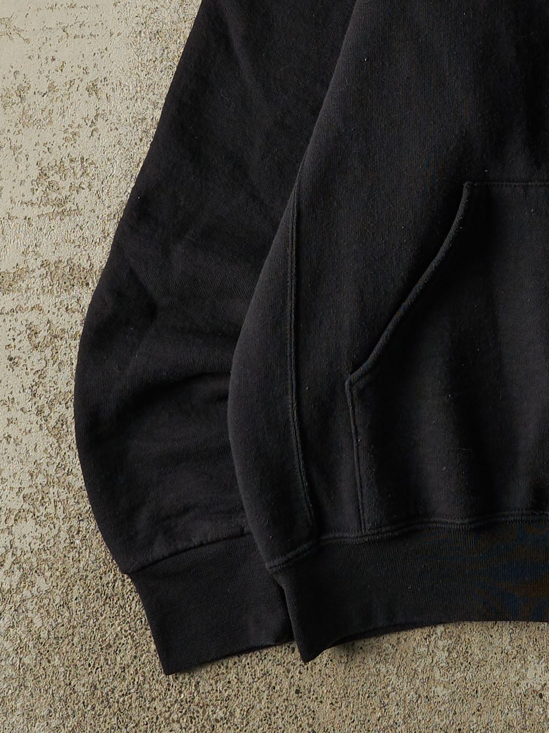 Vintage Y2K Black Russell Athletic Zip Up Hoodie (M/L)