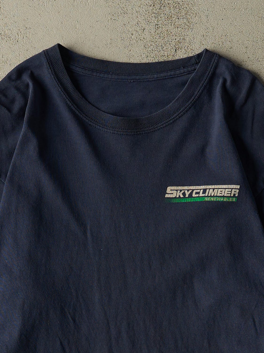 Vintage Y2K Navy Blue Sky Climber Long Sleeve (M/L)