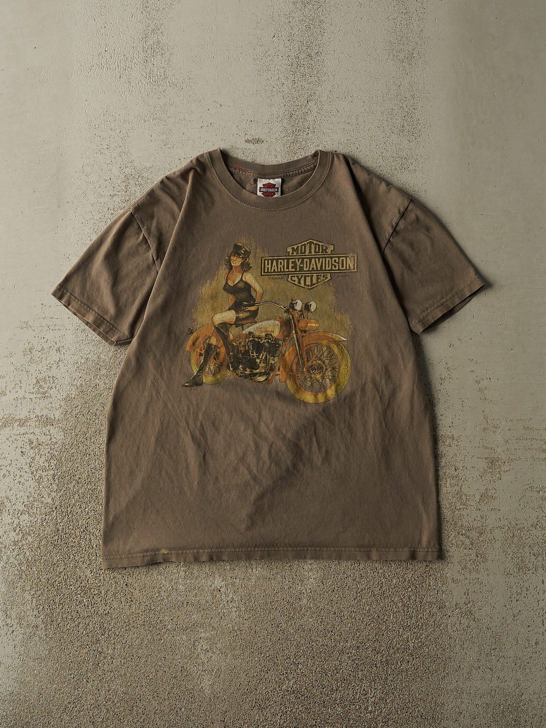 Vintage 06' Green Harley Davidson Charleston SC Tee (M/L)