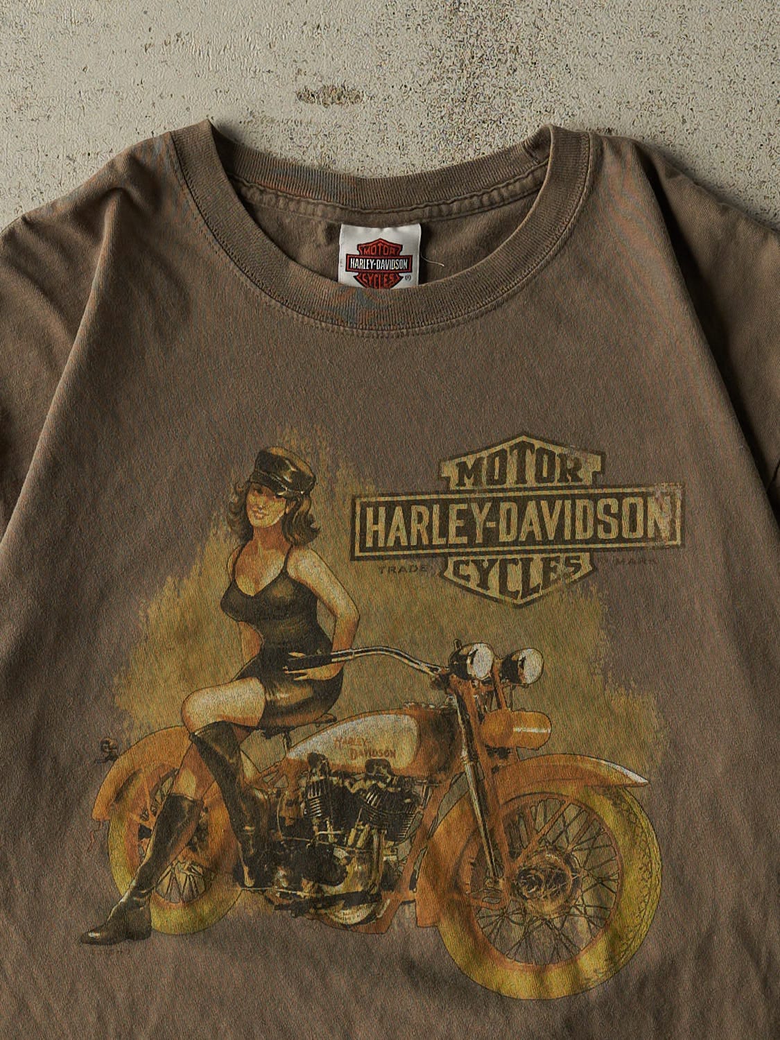 Vintage 06' Green Harley Davidson Charleston SC Tee (M/L)
