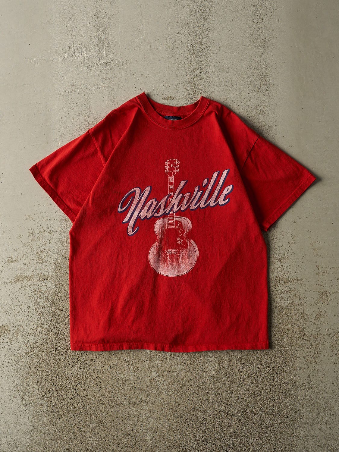 Vintage 90s Red Nashvillle Tee (M)