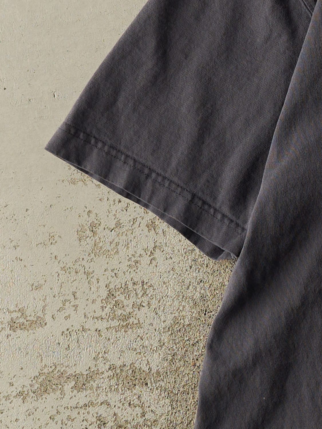 Vintage Y2K Charcoal Grey Carhartt Pocket Tee (L)