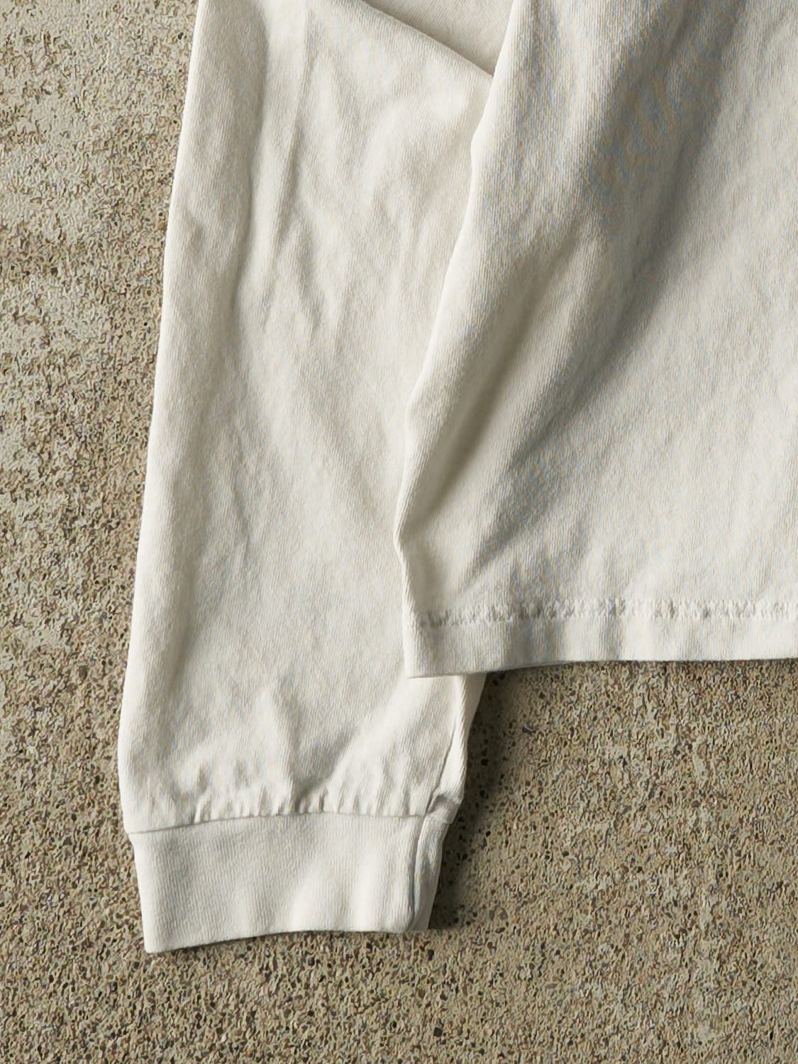 Vintage Y2K White Nautica Long Sleeve (M)