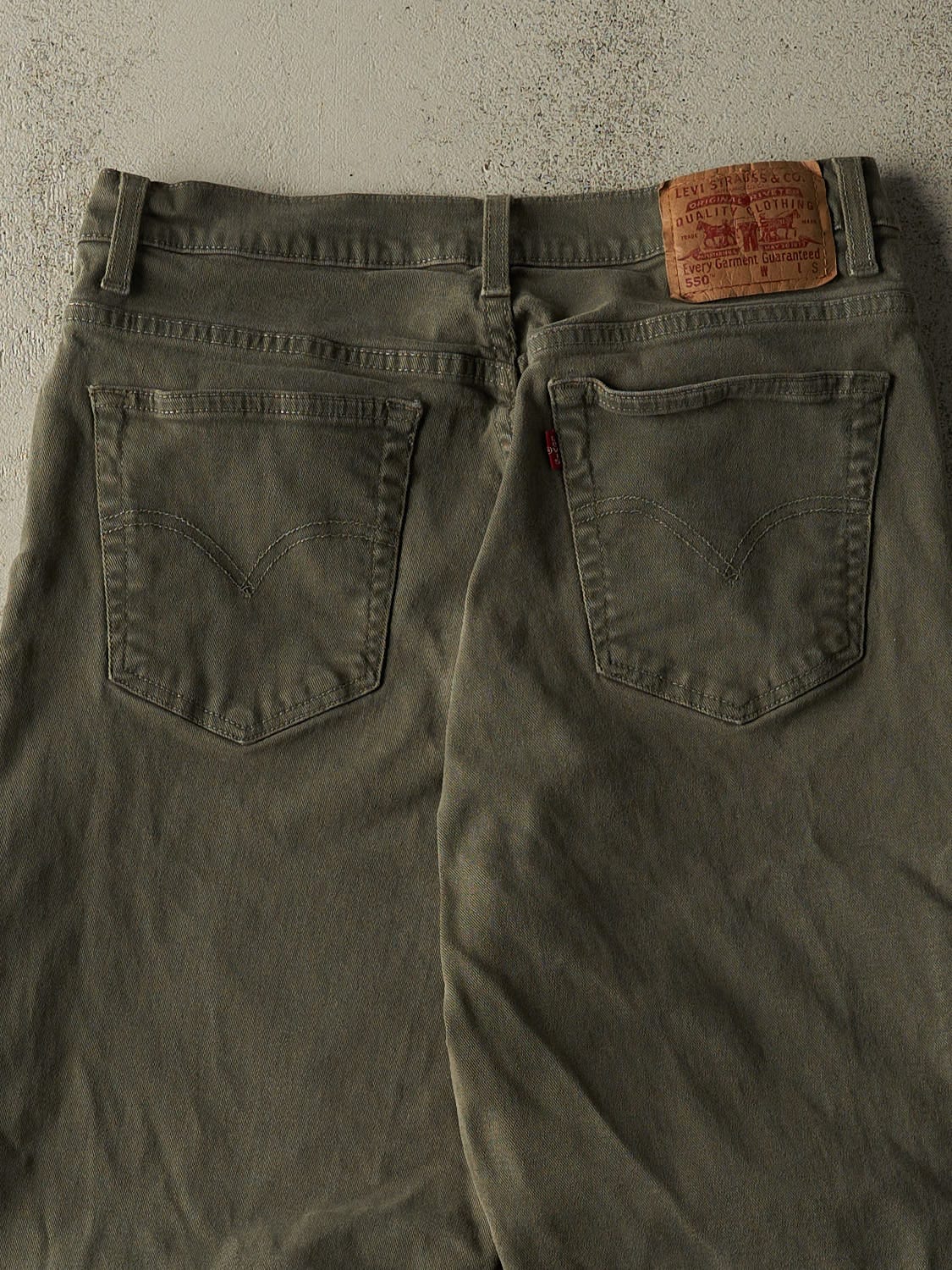 Vintage 90s Green Levi's 550 Pants (30x28)