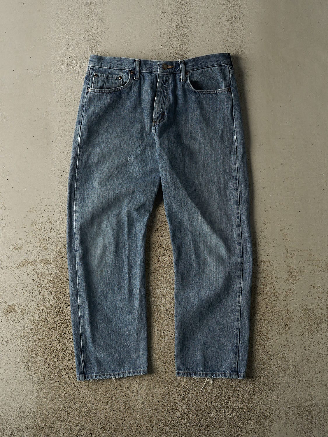 Vintage Y2K Dark Wash Wrangler Jeans (34x28.5)