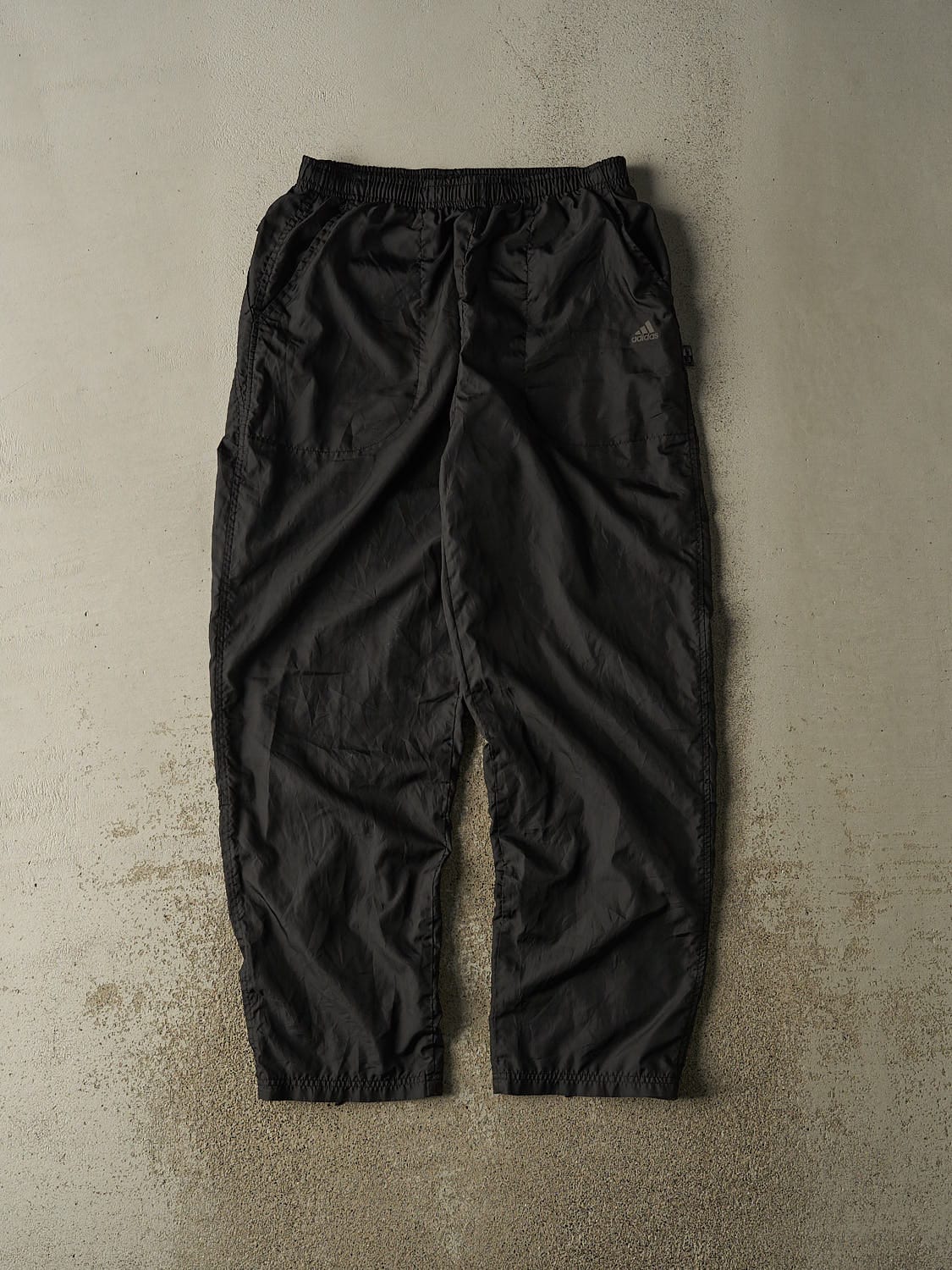 Vintage Y2K Black Adidas Track Pants (30x30.5)