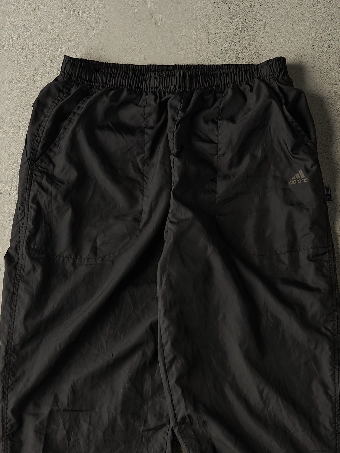 Vintage Y2K Black Adidas Track Pants (30x30.5)