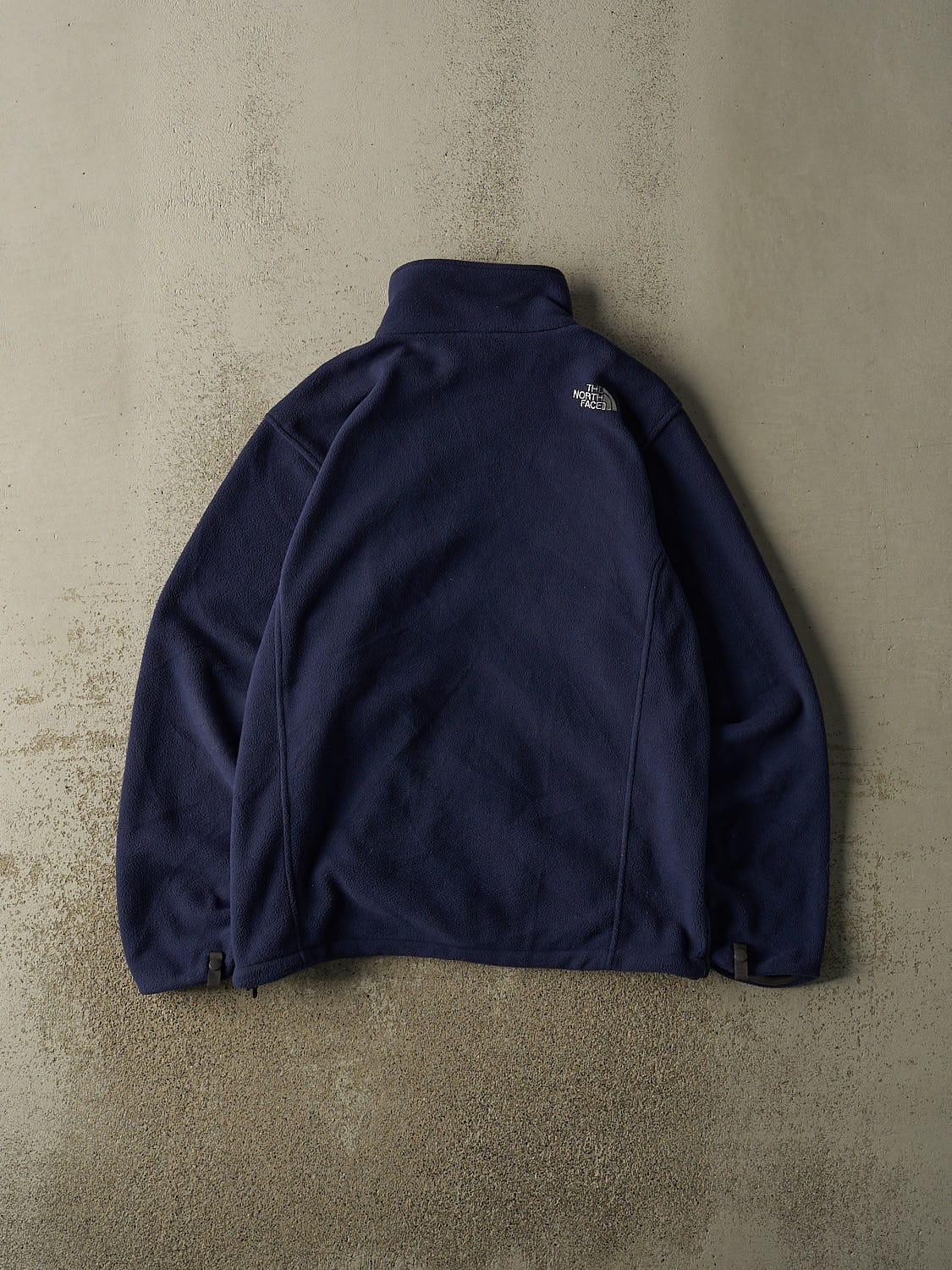 Vintage Y2K Navy Blue The North Face Zip Up Fleece (M/L)