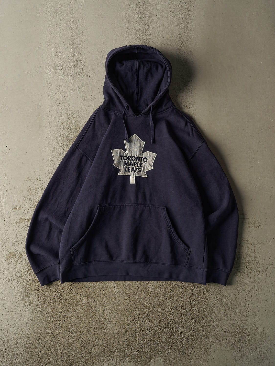 Vintage Y2K Navy Blue Toronto Maple Leafs Hoodie (XL)