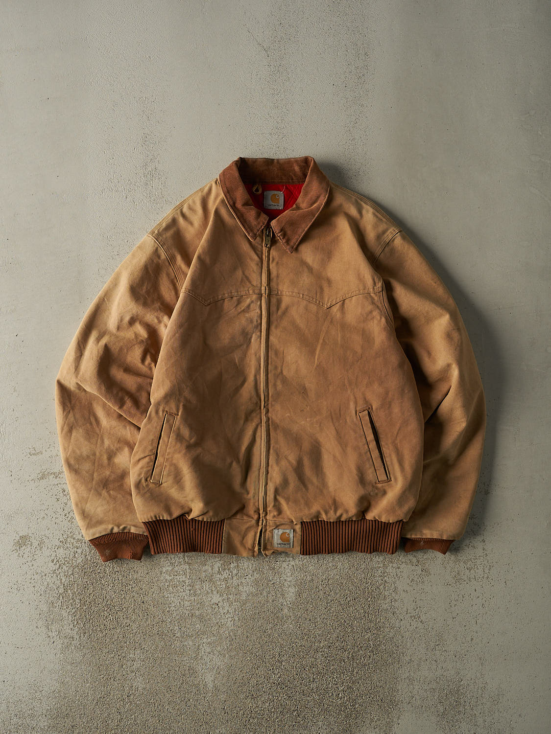 Vintage 90s Camel Carhartt Santa Fe Jacket (XXL)