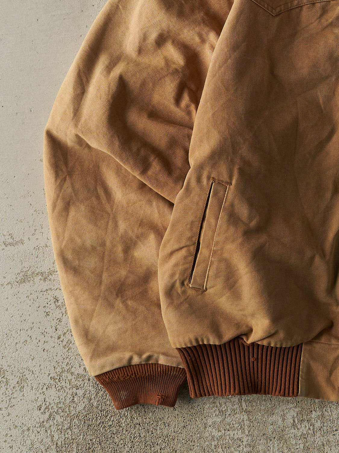 Vintage 90s Camel Carhartt Santa Fe Jacket (XXL)