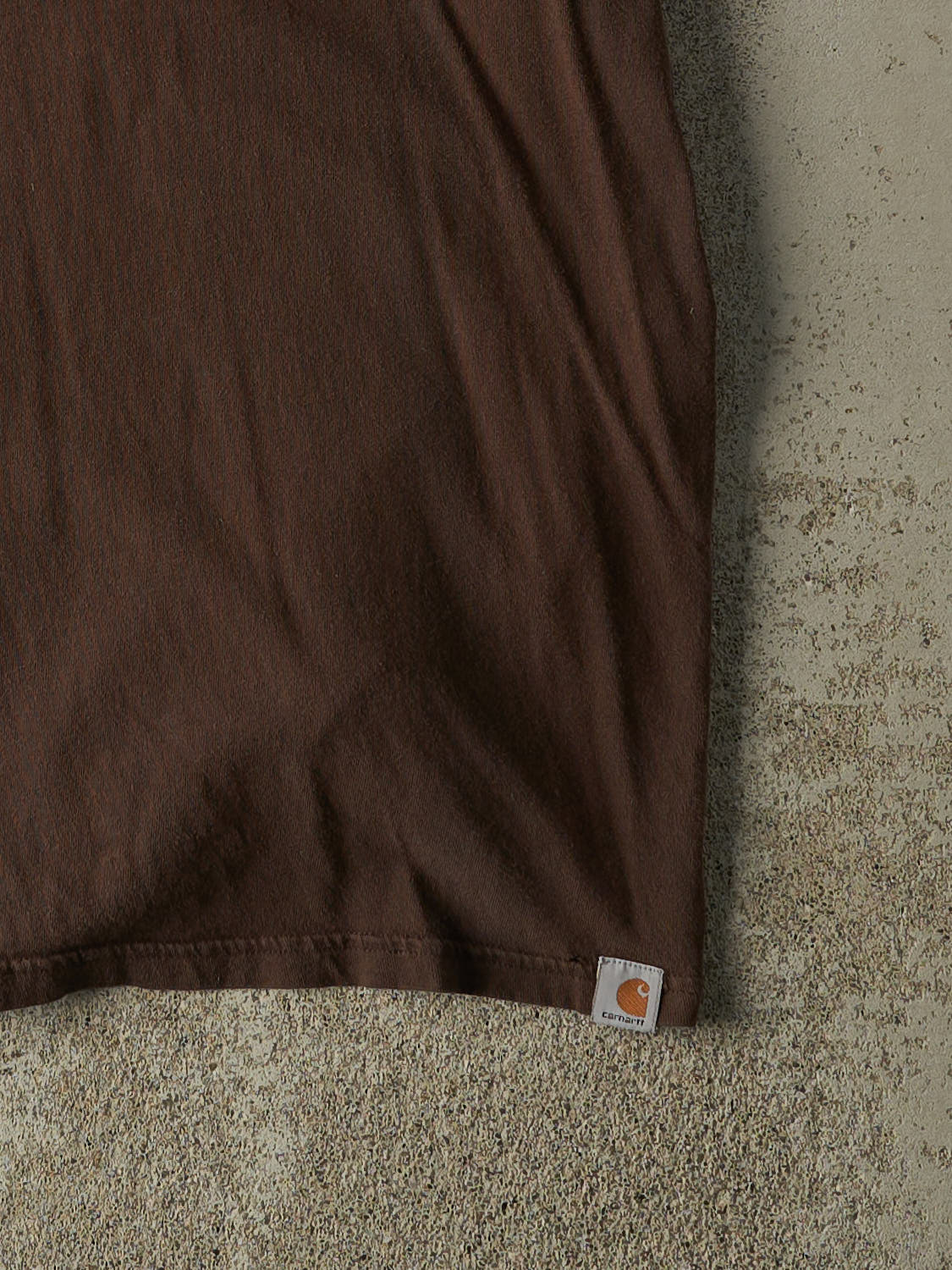 Vintage Y2K Brown & Camo Carhartt x Realtree Embroidered Tee (S/M)