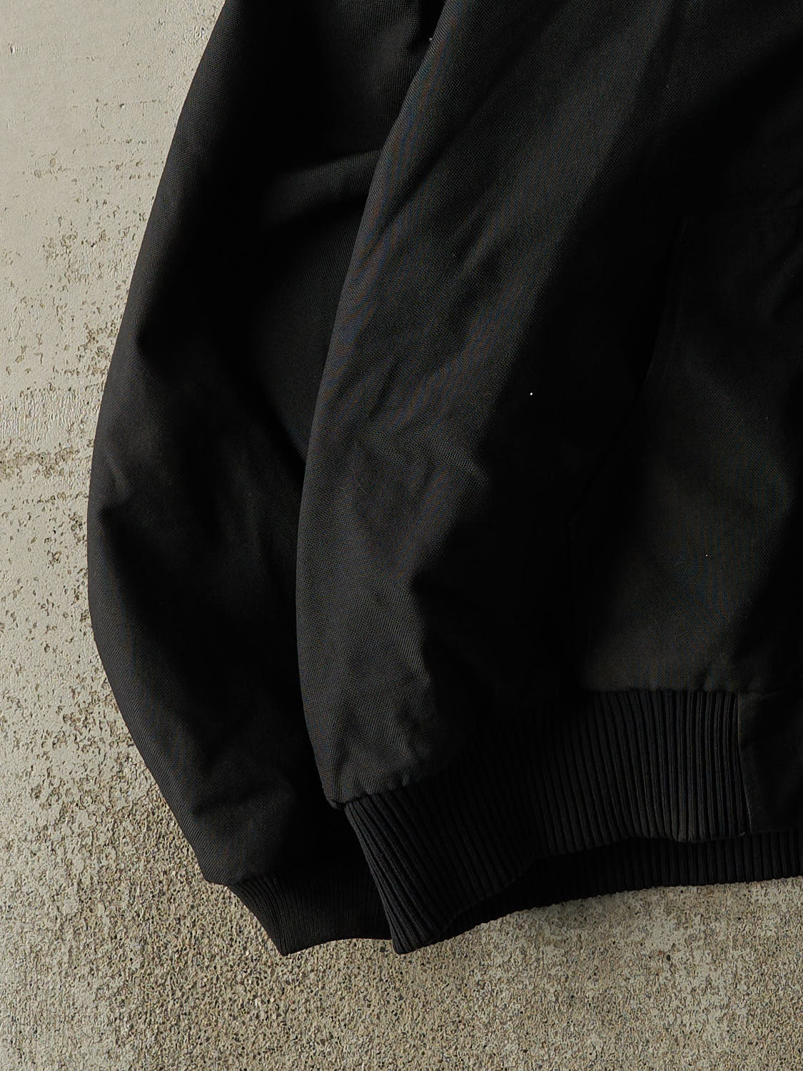 Vintage Y2K Black Carhartt Embroidered Hooded Active Jacket (XXL)
