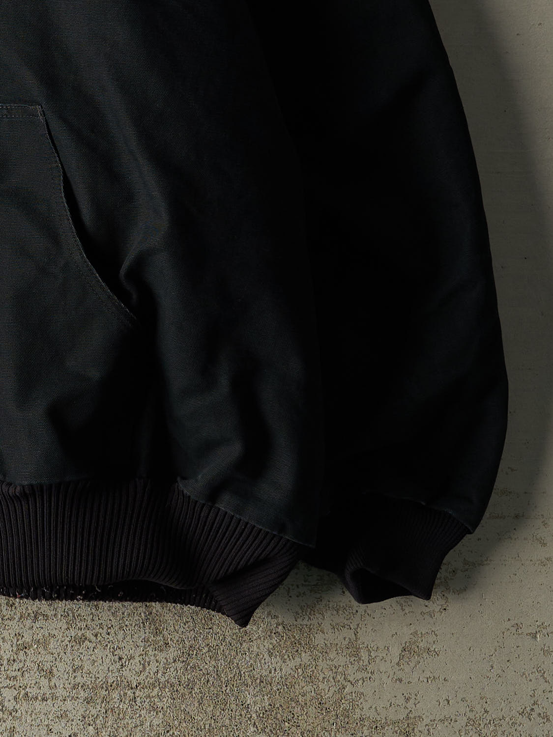 Vintage Y2K Black Carhartt Hooded Active Jacket (XXXL)