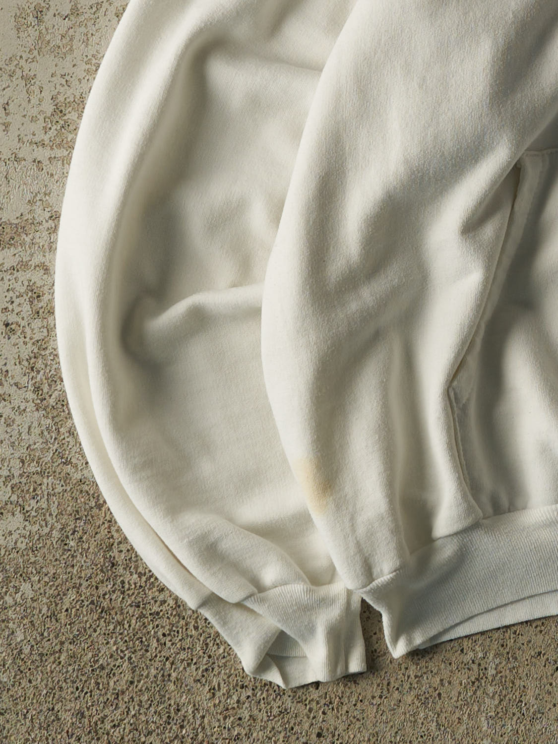 Vintage 90s White St. Albert Saints Hoodie (M)