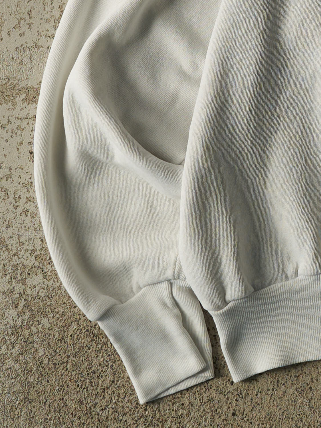 Vintage 90s White Pebble Beach Embroidered Crewneck (M)