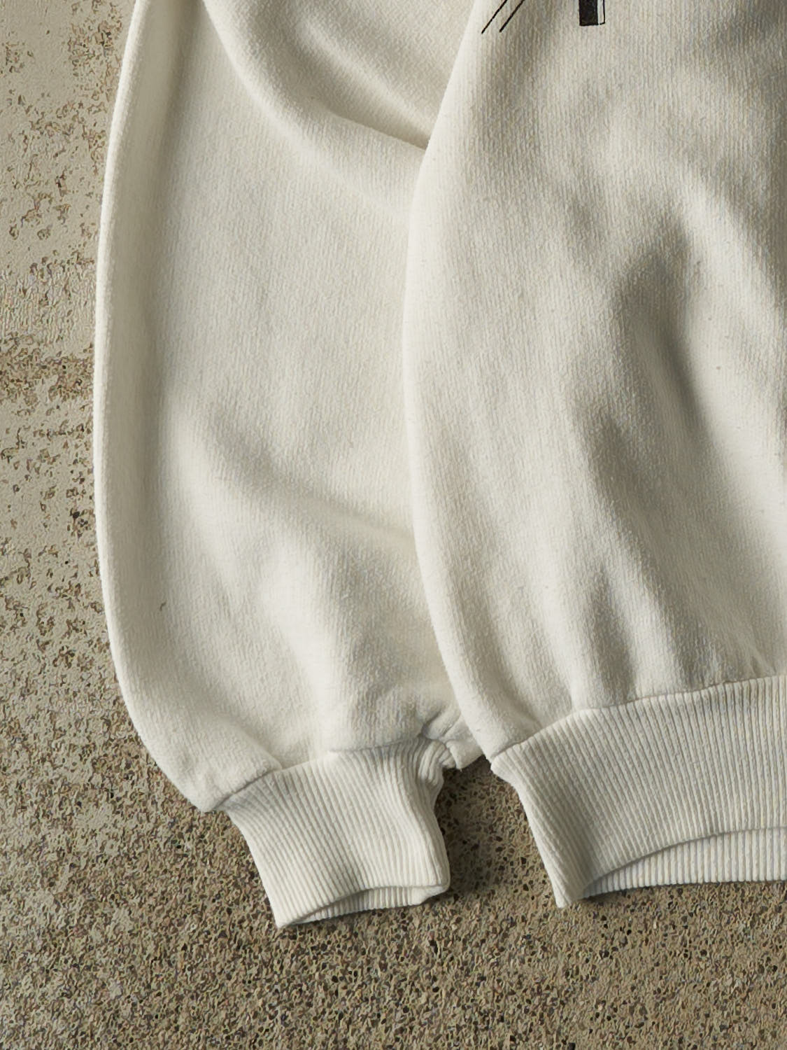 Vintage 90s White McGill University Music Crewneck (M)