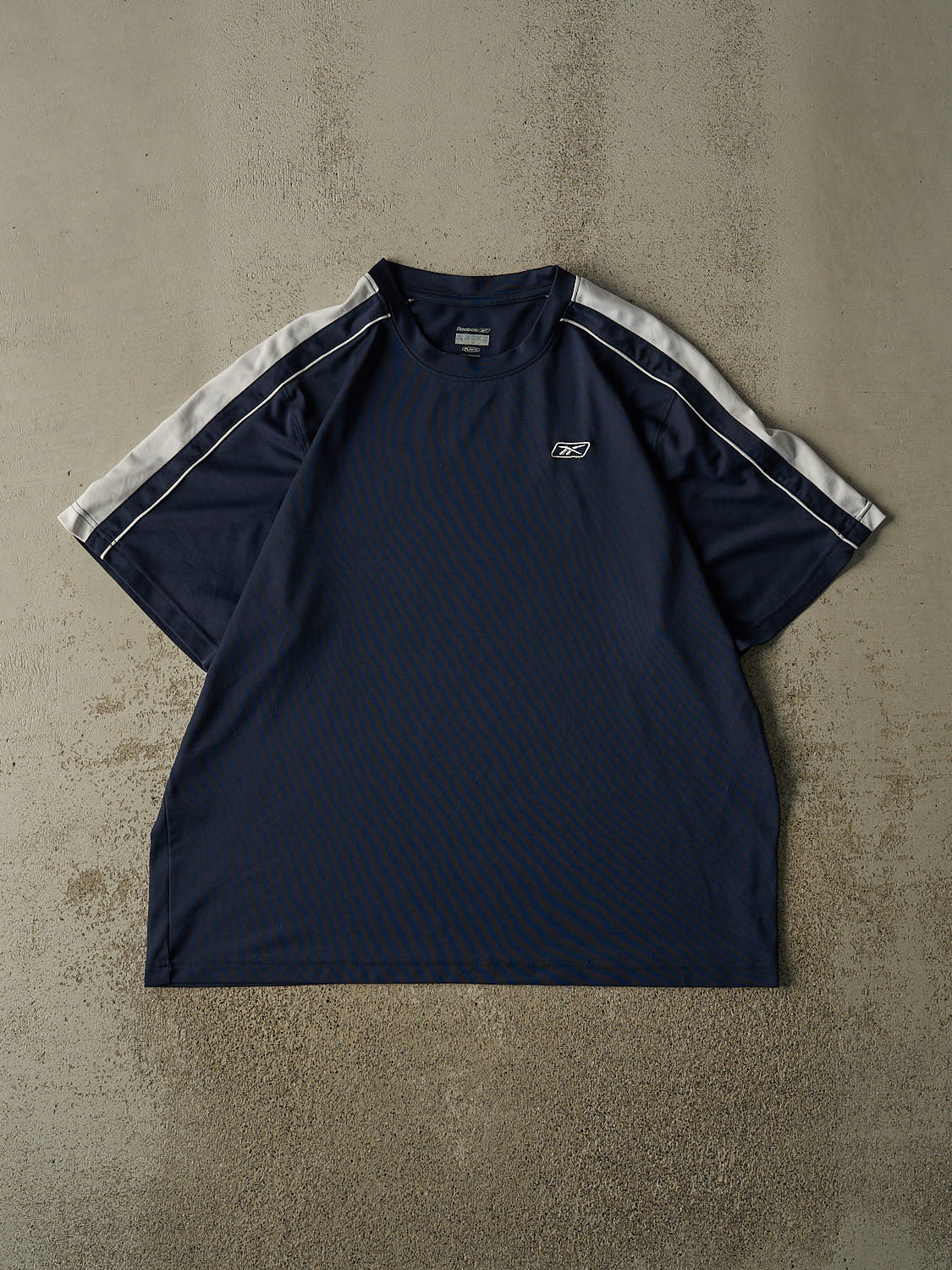 Vintage Y2K Navy Blue Reebok Athletic Tee (XL/XXL)